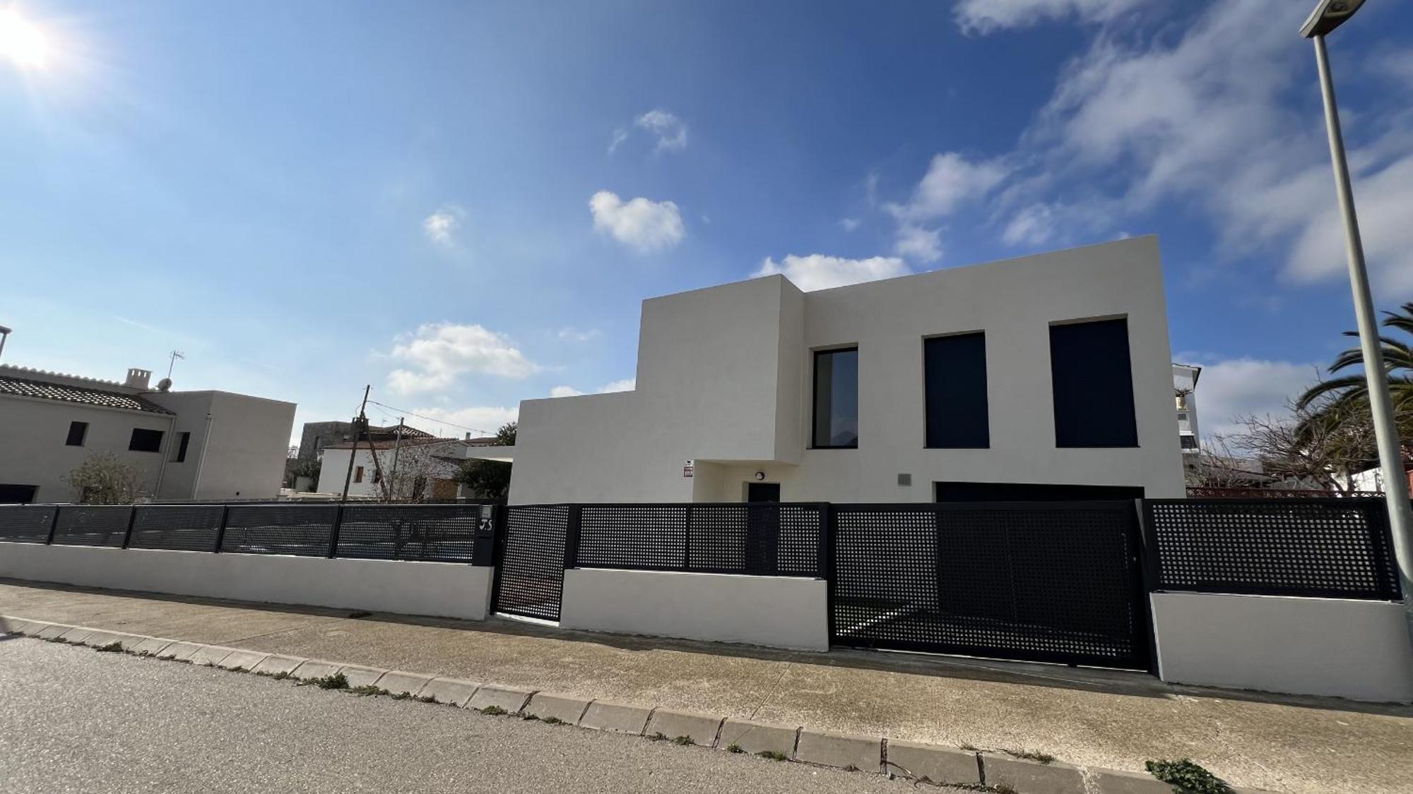 Villa Casa Moderna Roses Con Piscina Y Jardin Mas Bosca, Roses Palau Saverdera Exterior foto