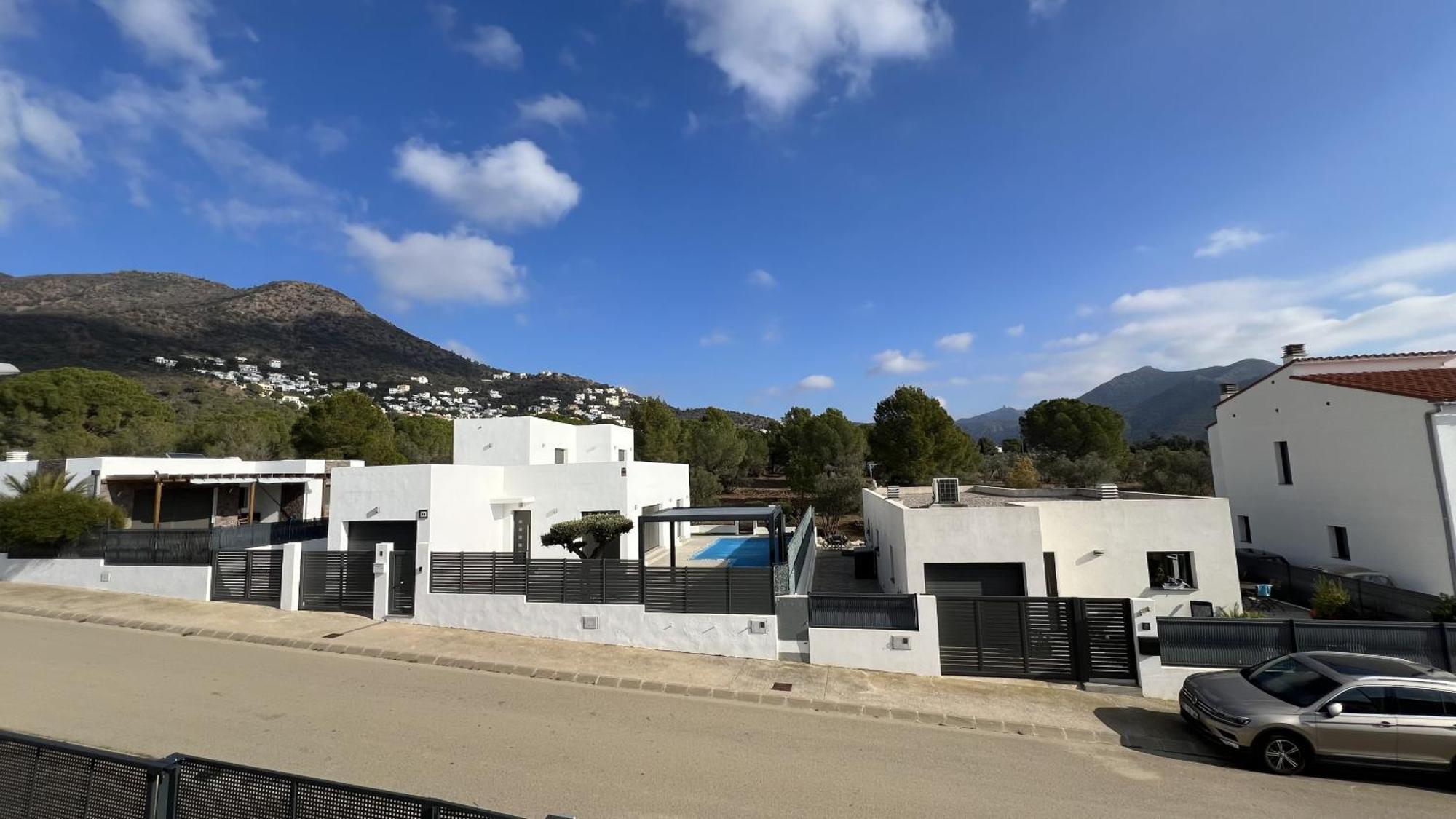 Villa Casa Moderna Roses Con Piscina Y Jardin Mas Bosca, Roses Palau Saverdera Exterior foto